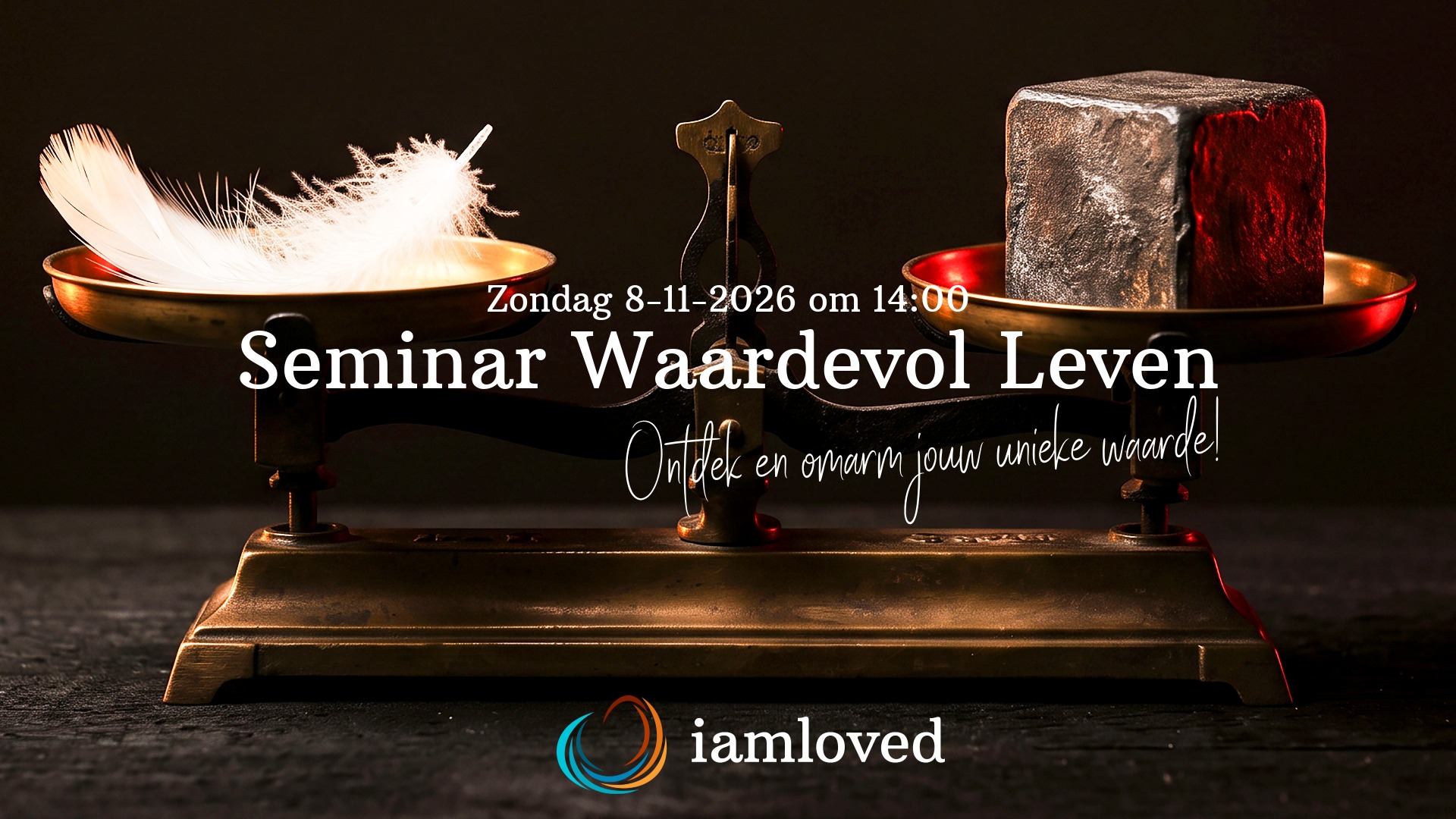 Sunday Seminar Waardevol leven! | 8 november 2026